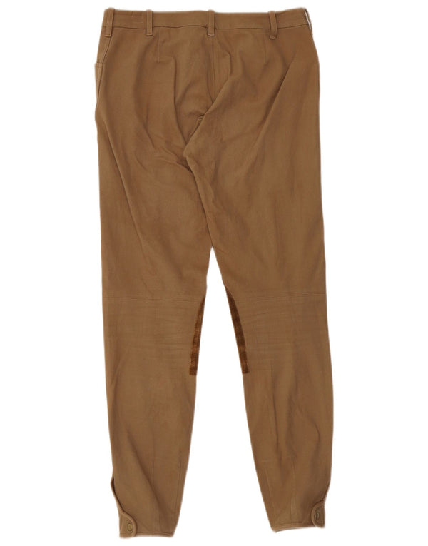 Pantaloni da equitazione da donna Ralph Lauren US 4 Small W28 L27 Colorblock marrone