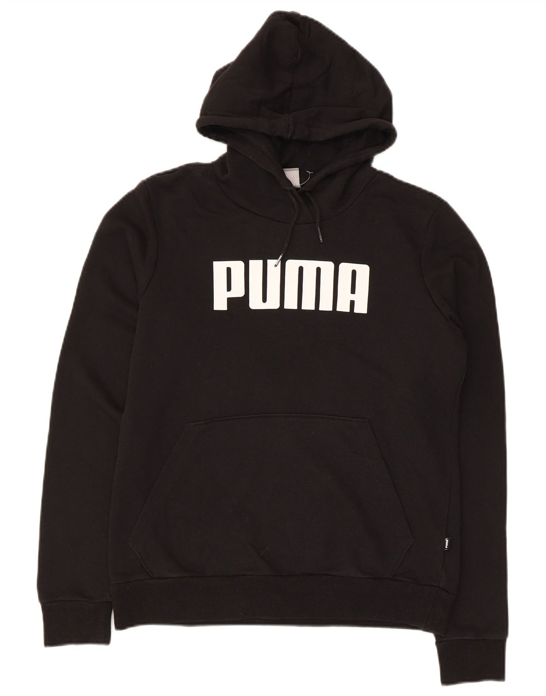 Felpa con cappuccio grafica da donna Puma UK 12 Medium Nero Poliestere