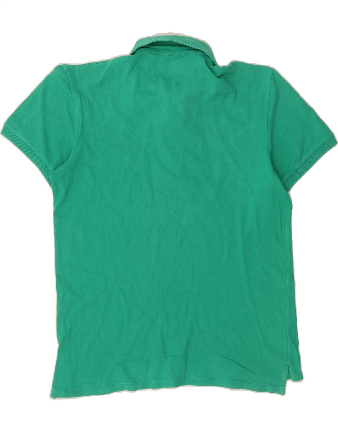 ARMANI EXCHANGE Mens Polo Shirt Medium Green Vintage Armani Exchange and Second-Hand Armani Exchange from Messina Hembry 