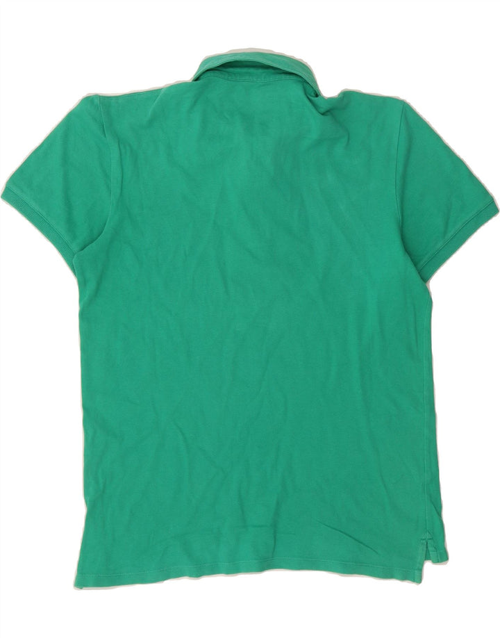 ARMANI EXCHANGE Mens Polo Shirt Medium Green Vintage Armani Exchange and Second-Hand Armani Exchange from Messina Hembry 