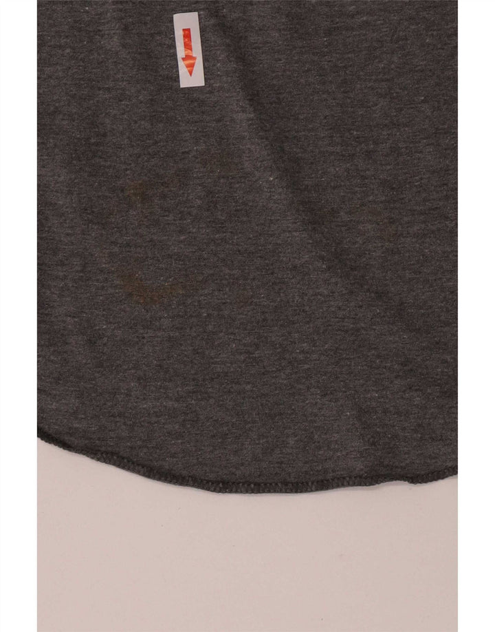 Top Hurley da bambino con grafica Premium Fit a maniche lunghe 15-16 anni Grigio medio