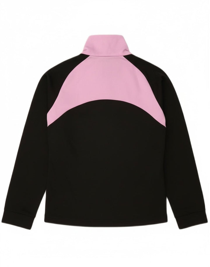 Giacca da ginnastica grafica per ragazze Puma 11-12 anni Colorblock nera