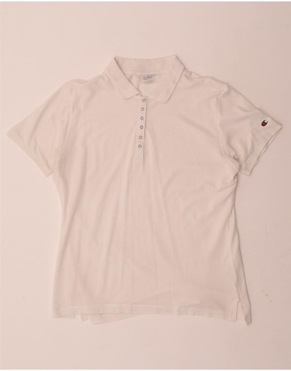 Polo da donna CHAMPION UK 20 2XL Bianca