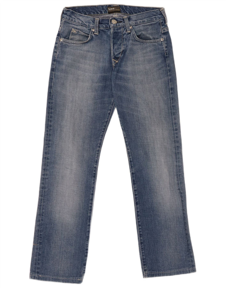 Jeans dritti Lee Knox da donna W28 L28 cotone blu