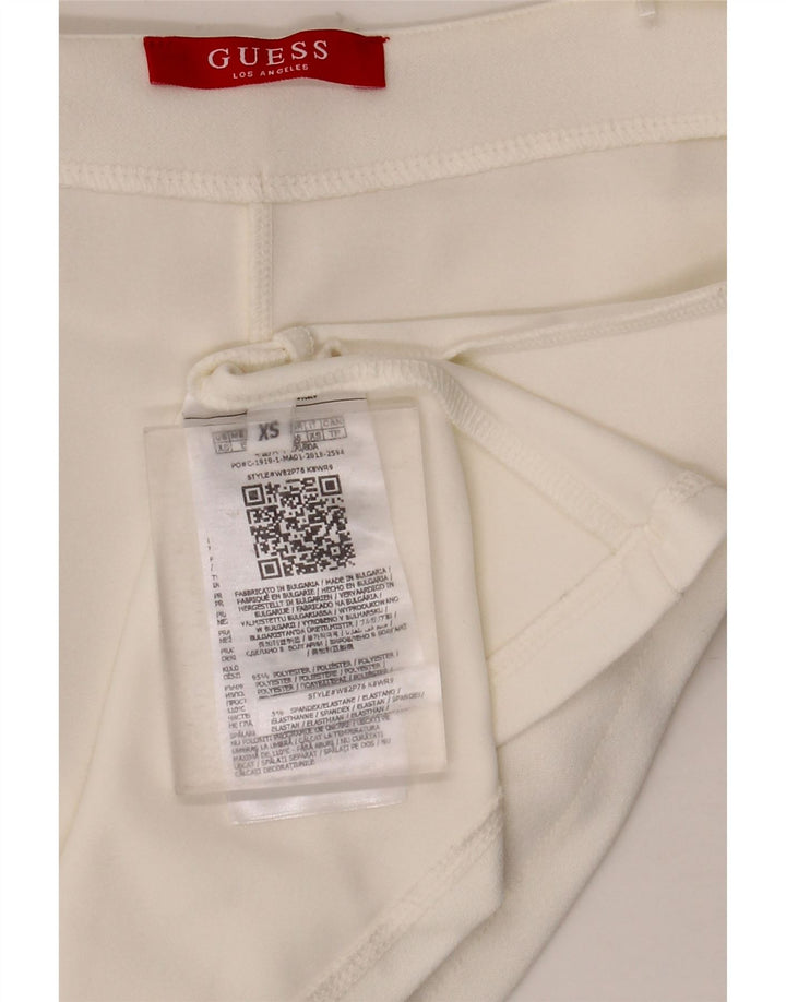 Canotta da donna Guess UK 6 XS poliestere bianco