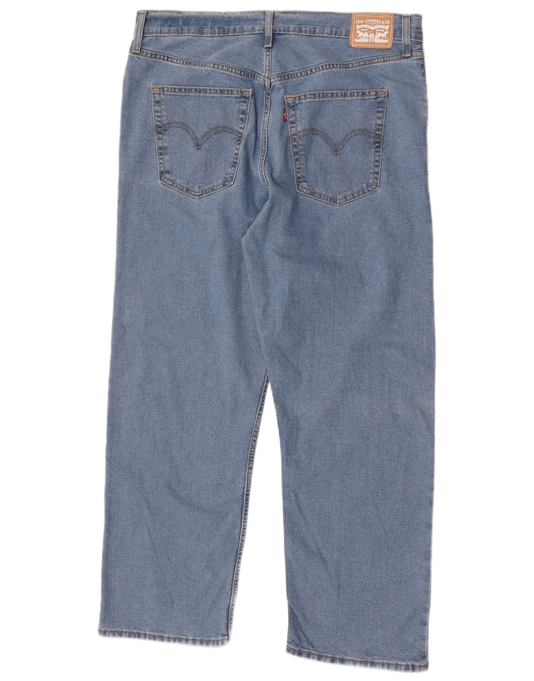 Jeans dritti da uomo Levi's W34 L28 cotone blu