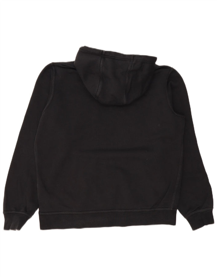 Felpa con cappuccio da uomo Nike Large in cotone nero