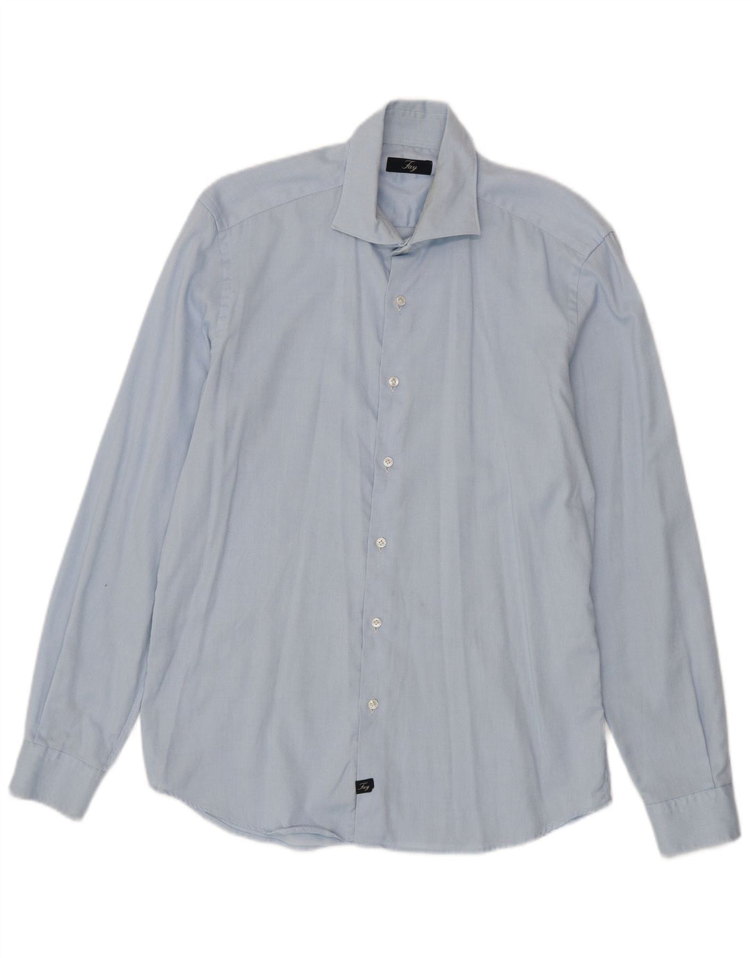 Camicia da uomo Fay taglia 41 16 grande cotone blu