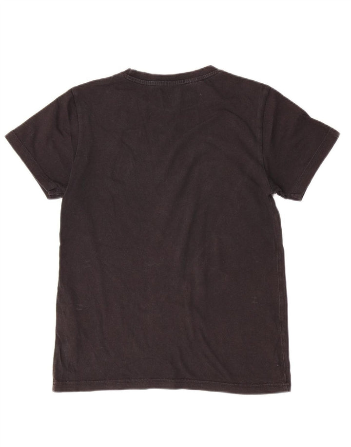 ADIDAS Boys Graphic T-Shirt Top 11-12 Years Black