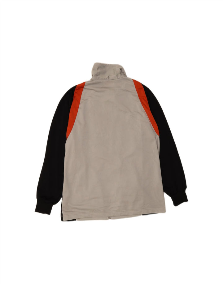 KAPPA Mens Tracksuit Top Jacket Small Grey Colourblock Polyester