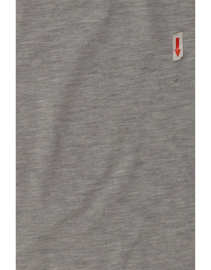 Polo da donna Lee UK 12 Cotone screziato grigio medio