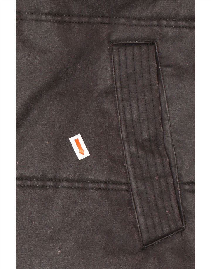 Gilet imbottito da uomo FAT FACE UK 36 piccolo cotone grigio