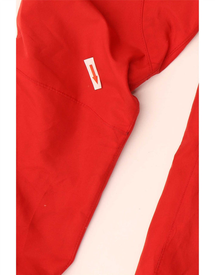 Giacca antipioggia da donna con cappuccio Sergio Tacchini IT 42 Medium Rosso Poliestere