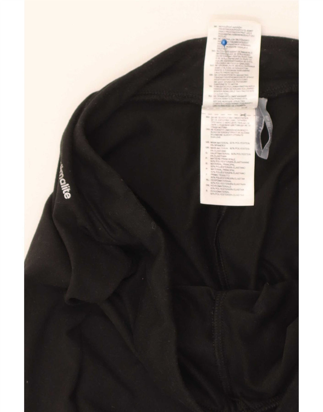 Leggings Adidas Climalite da donna UK 12/14 Poliestere nero medio