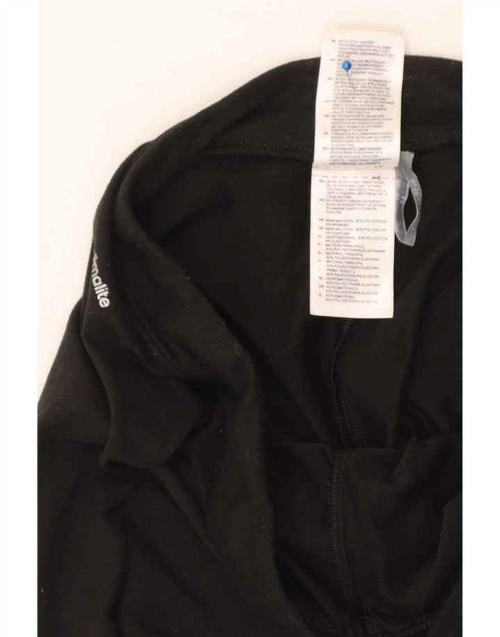Leggings Adidas Climalite da donna UK 12/14 Poliestere nero medio