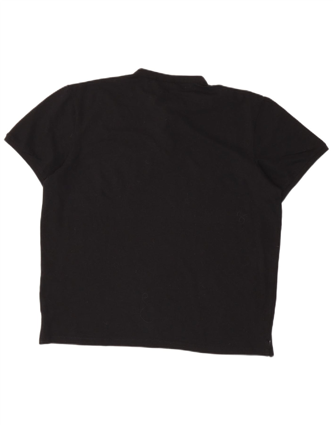 JACK & JONES Mens Polo Shirt 2XL Black Cotton