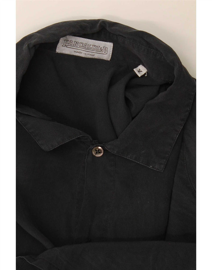 Camicia pullover a maniche corte da uomo Pancaldi & B XL Blu Navy