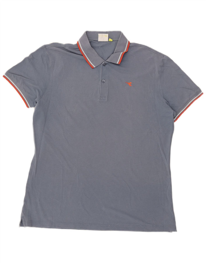 Polo Diadora Uomo 2XL Cotone Blu