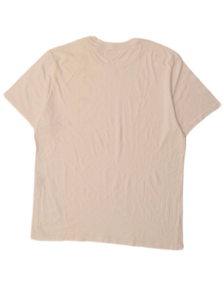T-shirt da uomo LEVI'S Top XL in cotone bianco