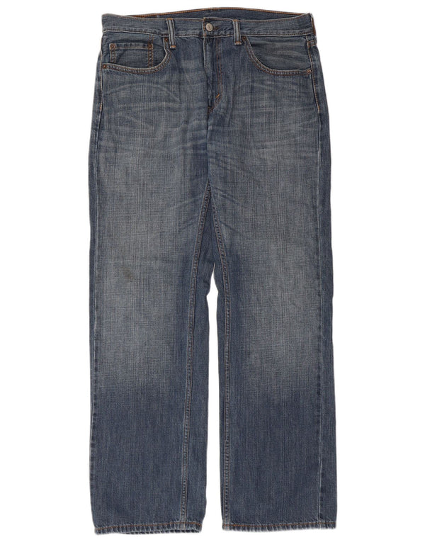 Levi's Uomo 559 Jeans dritti dalla vestibilità rilassata W34 L32 Cotone blu
