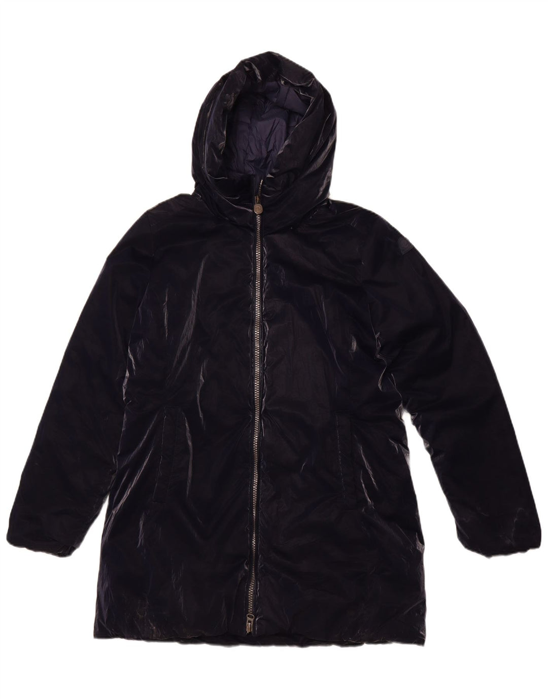 Giacca imbottita con cappuccio da donna INVICTA UK 16 Large blu navy in poliammide