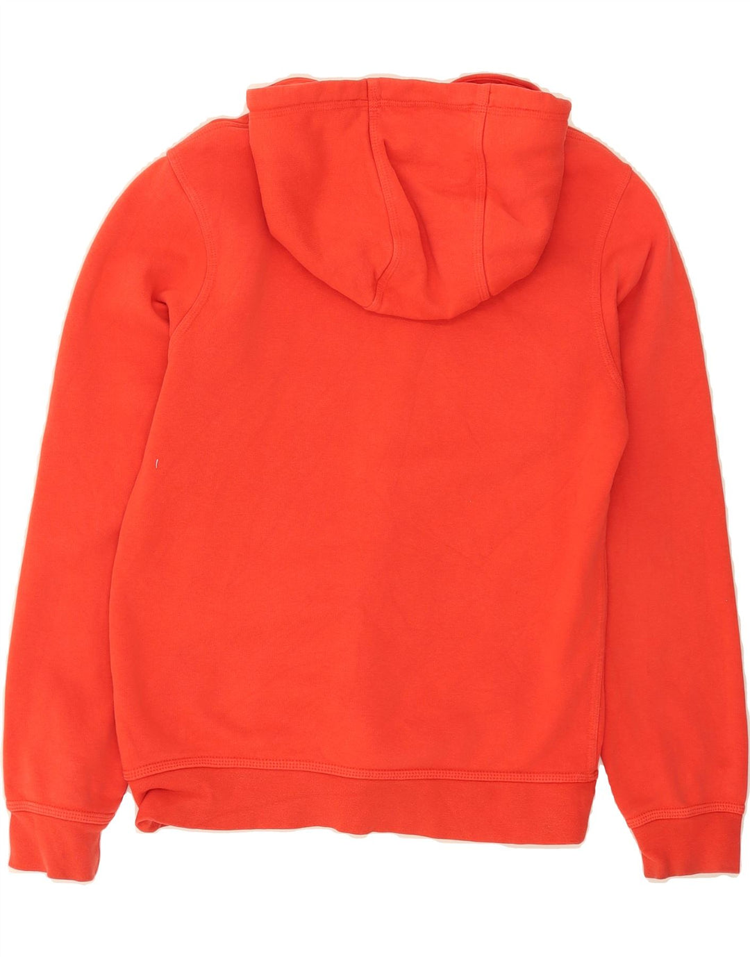 NIKE Mens Graphic Hoodie Jumper Small Orange Cotton Vintage Nike and Second-Hand Nike from Messina Hembry 