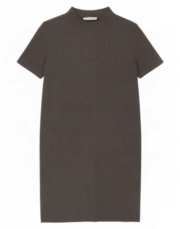 Abito T-shirt Zara Trafaluc da donna UK 14 Cotone grigio medio