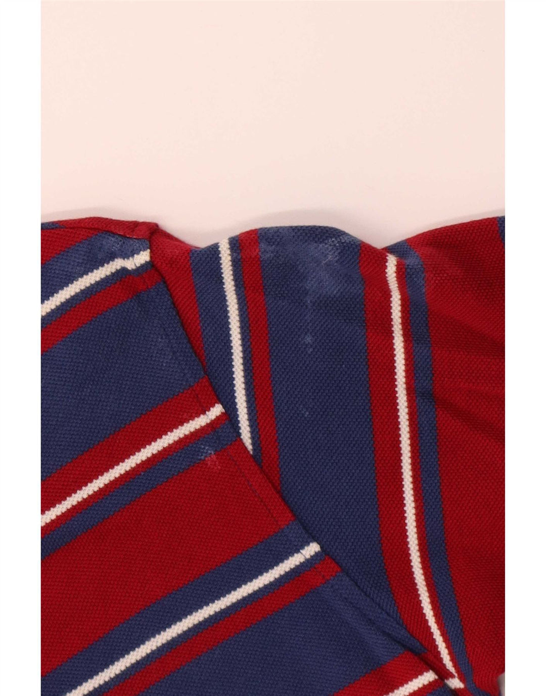 Polo da uomo Tommy Hilfiger piccola in cotone a righe rosse