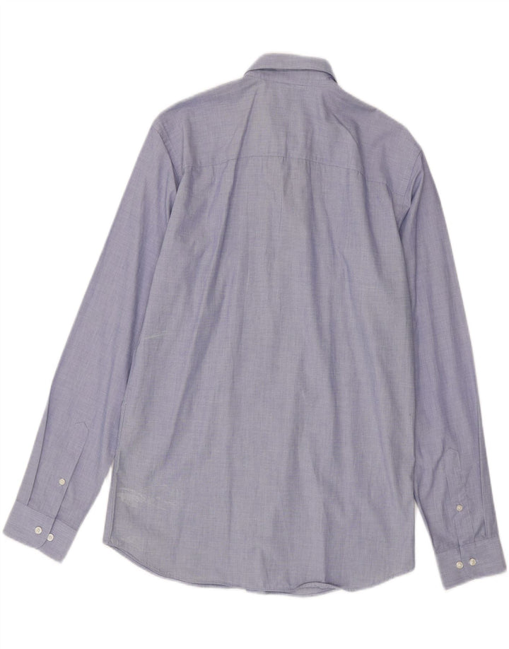 Camicia da uomo Jack & Jones taglia 40 cotone blu medio