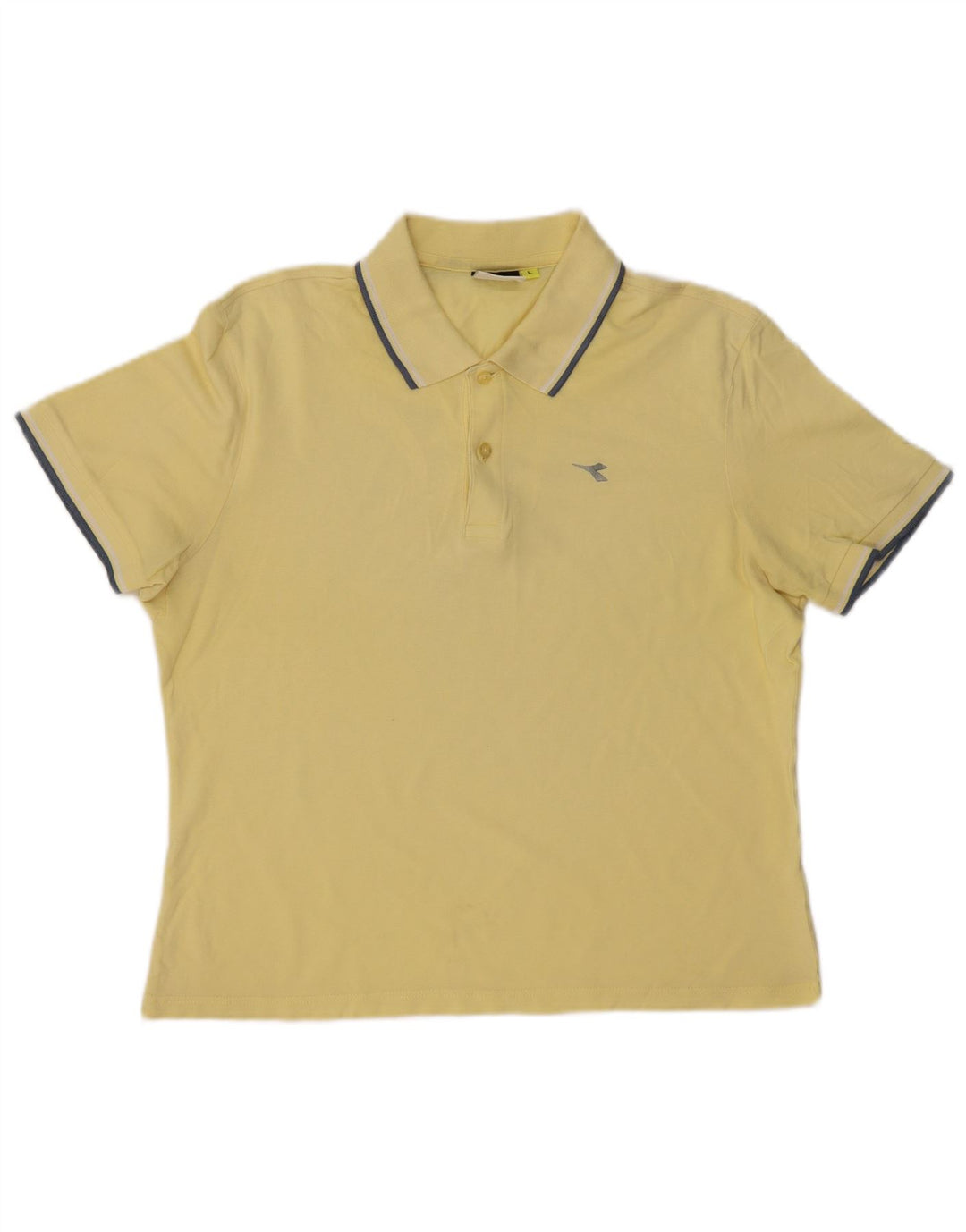 Polo Diadora Uomo Large Gialla