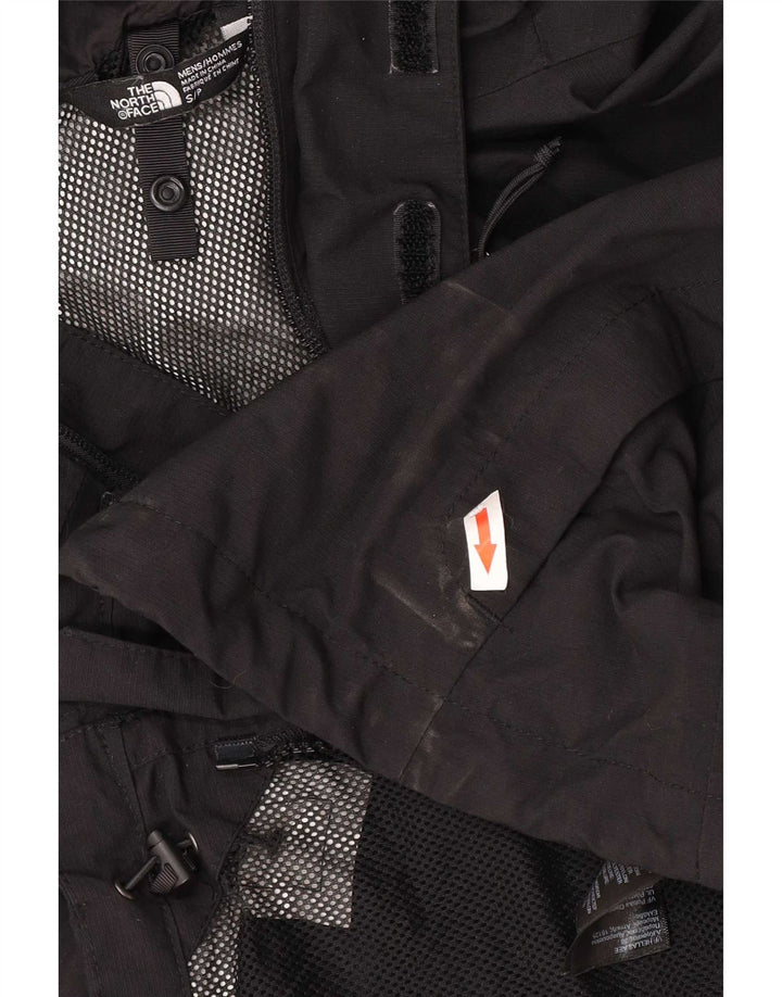Giacca antipioggia con cappuccio da uomo The North Face UK 36 Small Nylon nero