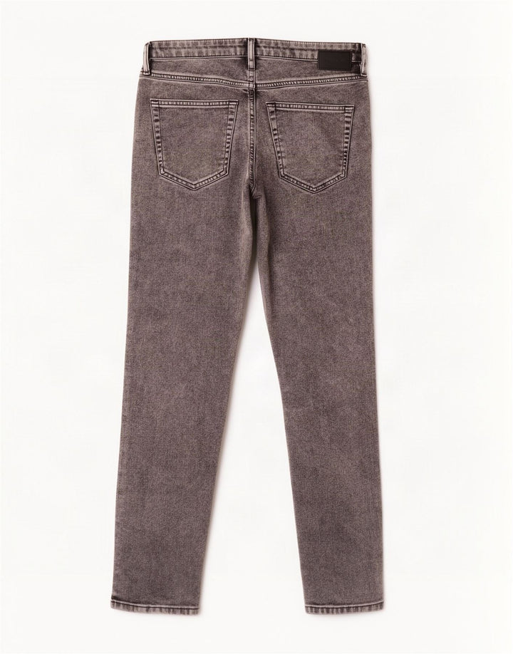 Jeans slim da donna Diesel W27 L26 cotone grigio