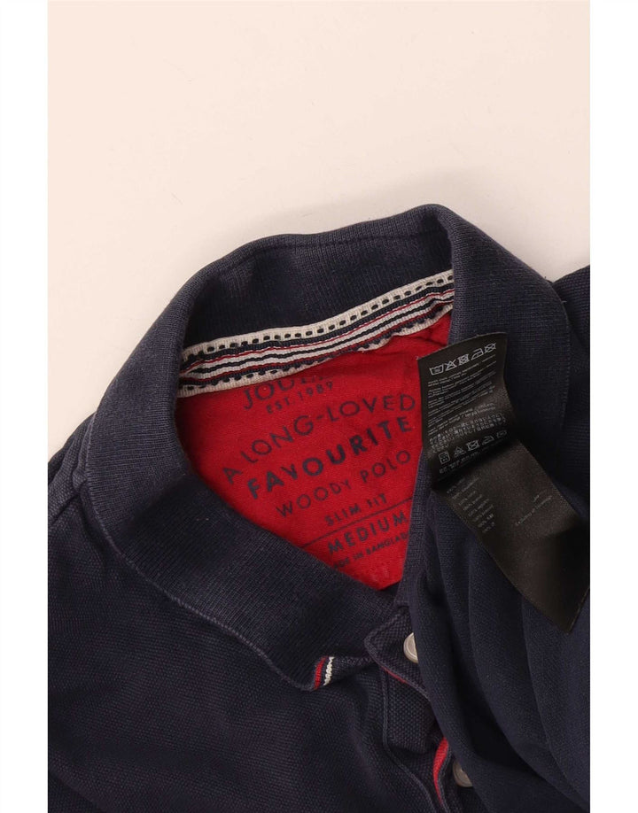 Polo Joules da uomo slim fit in cotone blu navy medio