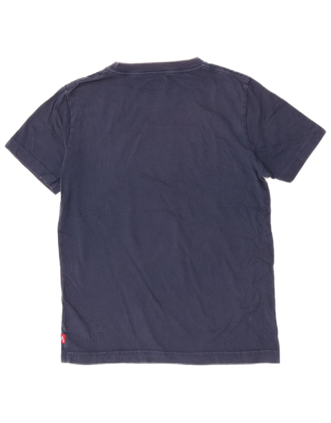 T-shirt grafica regolare da ragazzo Levi's Top 9-10 anni in cotone blu navy