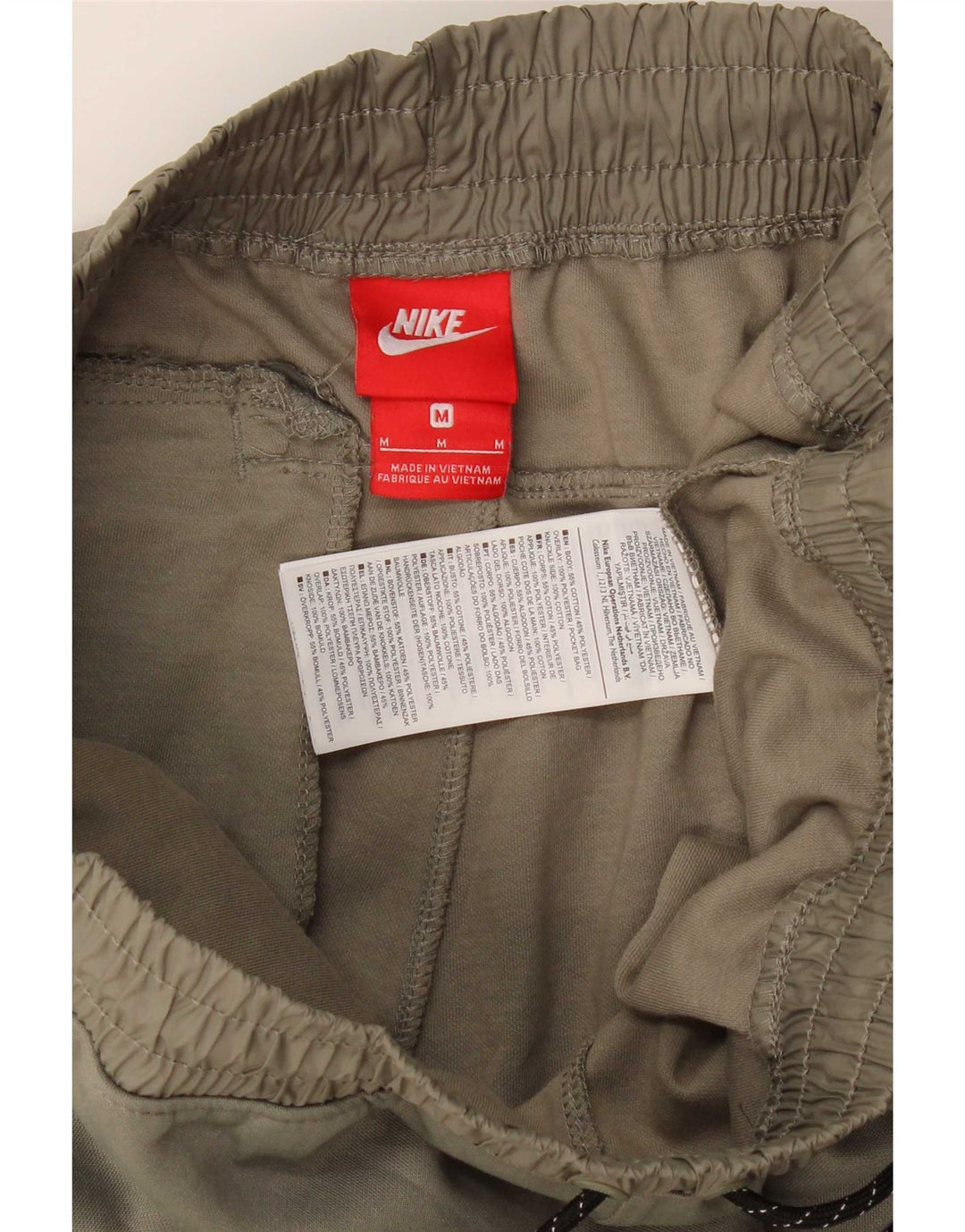 Tuta intera Nike da uomo con grafica, cotone kaki medio