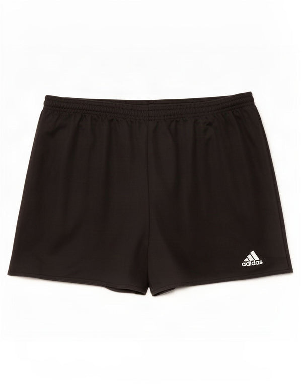 Pantaloncini sportivi Adidas Climalite da donna UK 20/22 XL poliestere nero