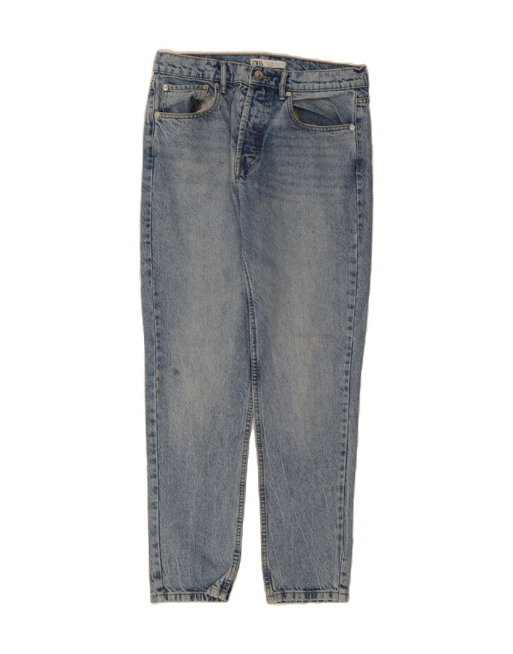 ZARA Womens Slim Jeans EU 40 Medium W30 L30 Blue Cotton Vintage Zara and Second-Hand Zara from Messina Hembry 