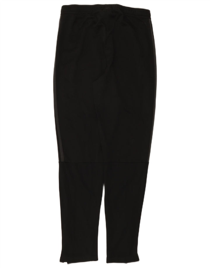 Pantaloni da tuta Adidas Climalite da uomo medio poliestere nero
