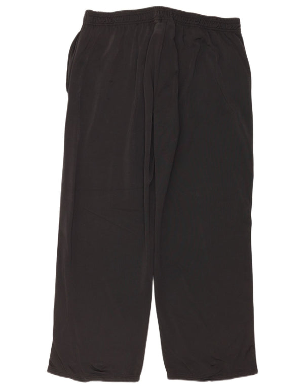 Pantaloni da tuta da uomo Reebok Large neri in poliestere