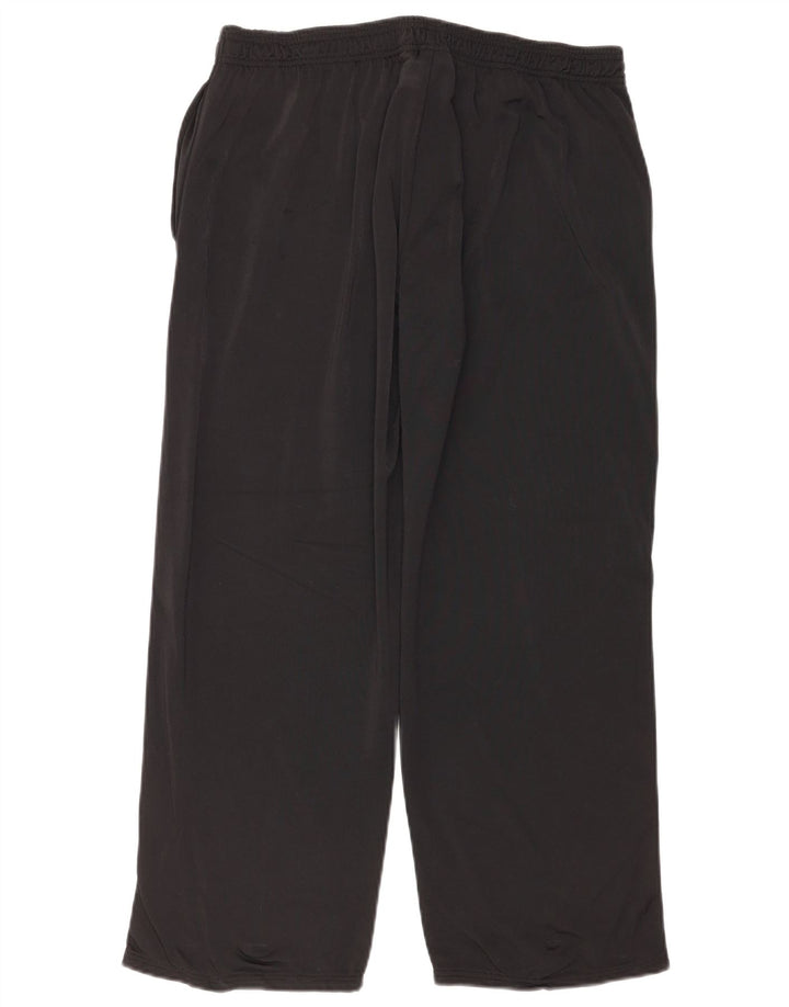 Pantaloni da tuta da uomo Reebok Large neri in poliestere