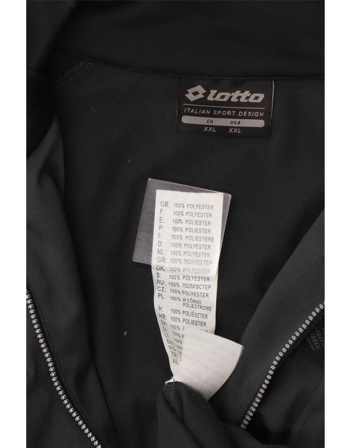 Giacca da tuta da donna Lotto UK 20 2XL Poliestere grigio