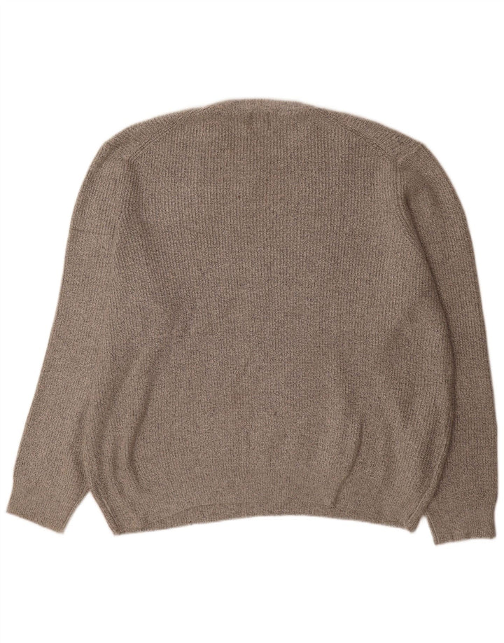 Maglione maglione girocollo da uomo Marks & Spencer 3XL grigio poliammide