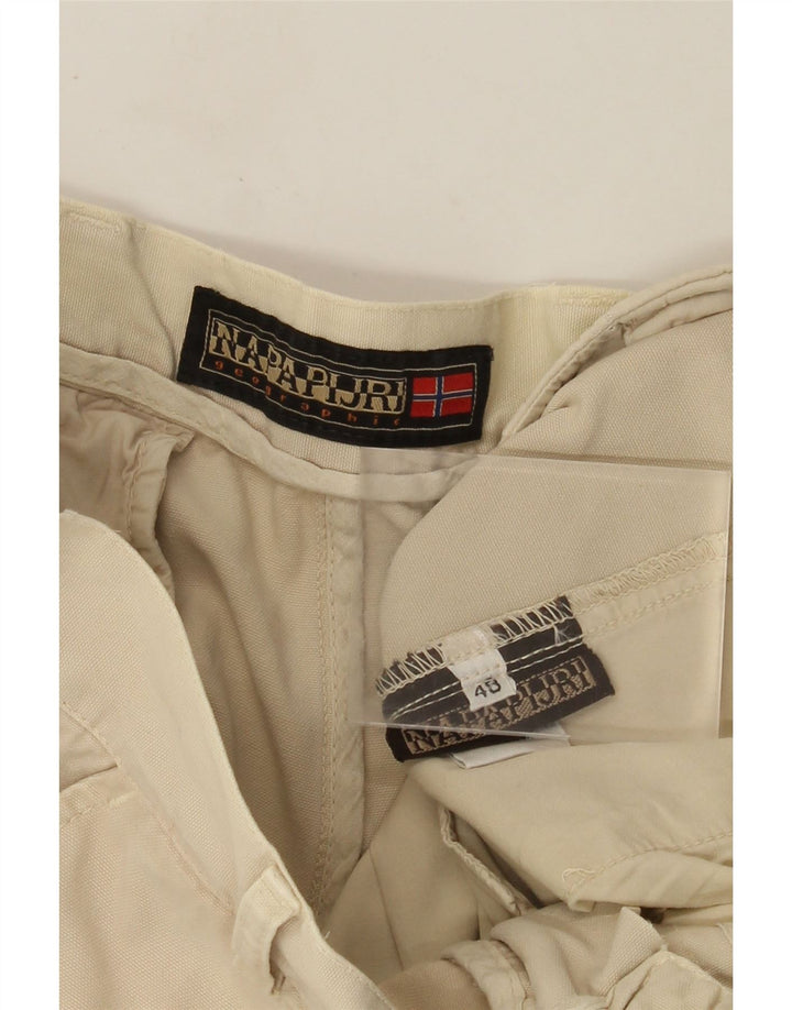 Pantaloni cargo geografici da uomo Napapijri IT 48 medio W32 L30 Beige