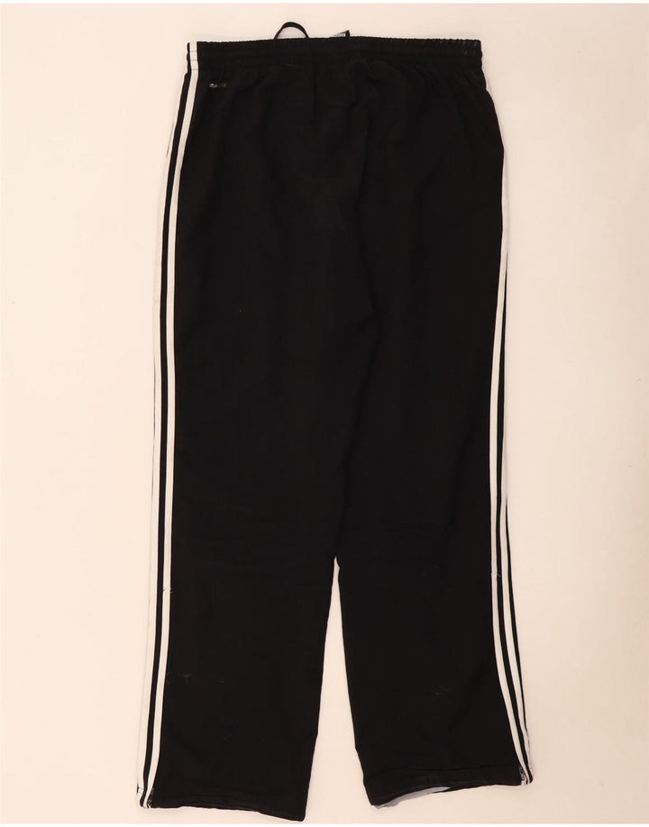 Pantaloni da tuta Adidas Clima 365 da uomo grandi in poliestere nero