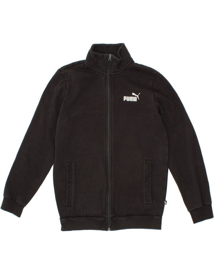 PUMA Mens Tracksuit Top Jacket Small Black Cotton Vintage Puma and Second-Hand Puma from Messina Hembry 
