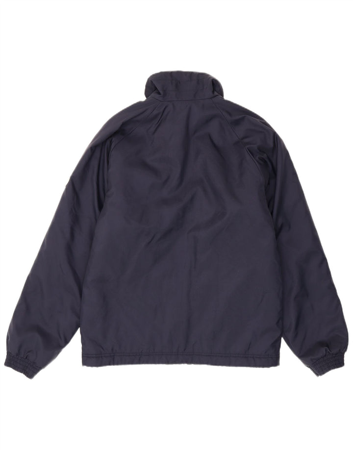 Giacca da ginnastica da uomo Puma Small in nylon blu navy