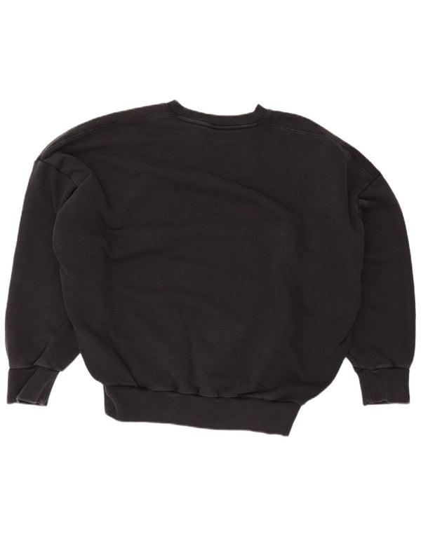 Felpa da uomo vestibilità ampia Under Armour, maglione grande, nero