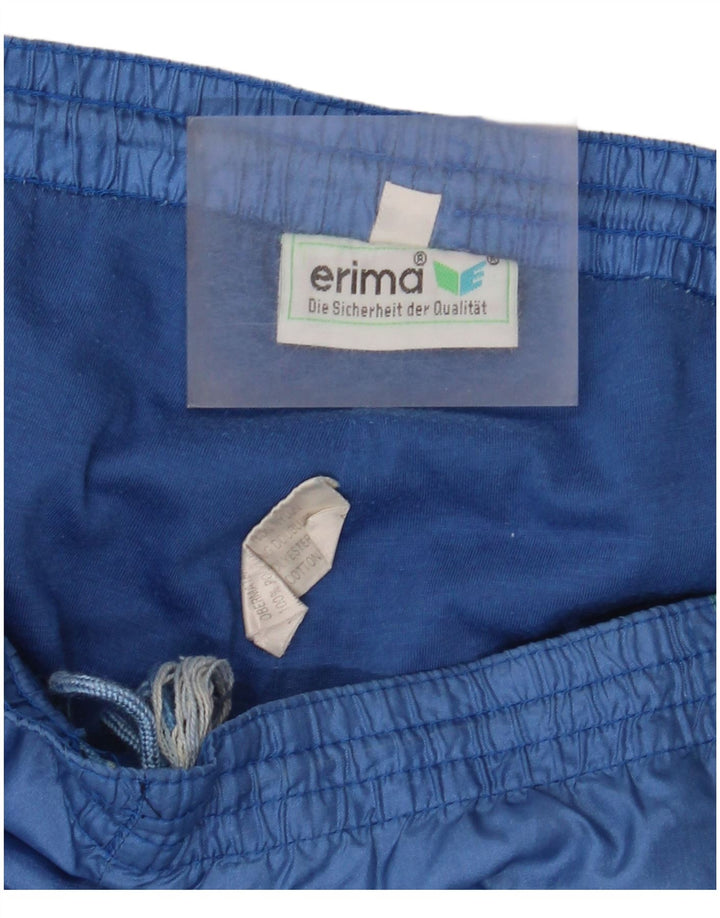 Pantaloni da tuta da uomo Erima Joggers Large Blu Colourblock in poliammide