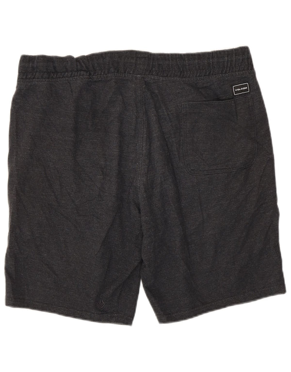 Pantaloncini sportivi da uomo Volcom grandi grigi