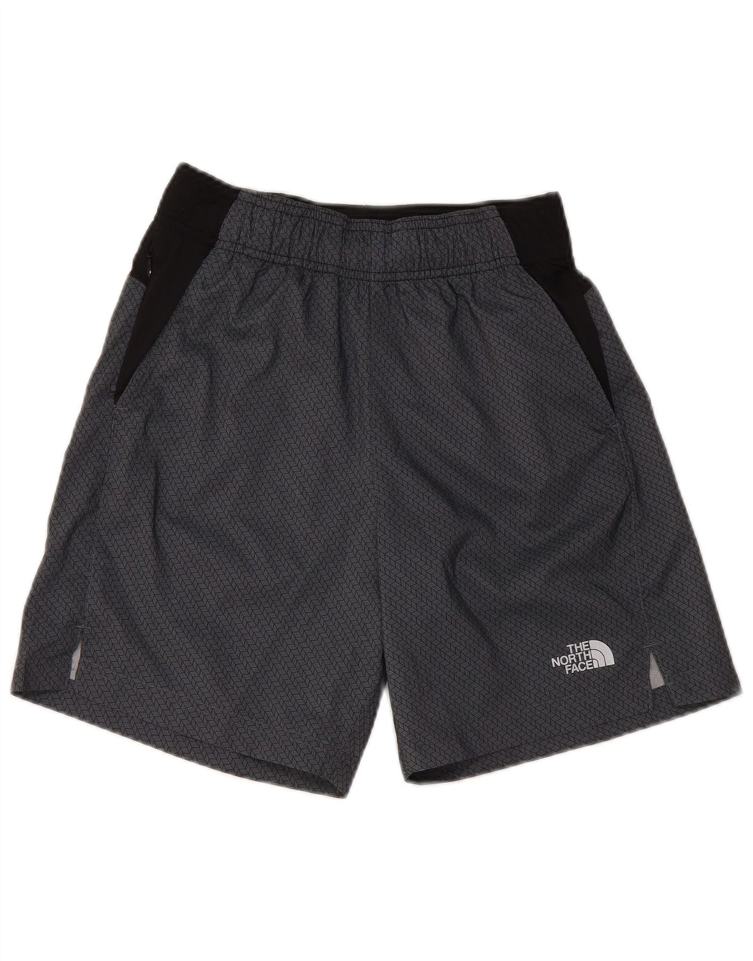 THE NORTH FACE Pantaloncini sportivi da uomo XS Poliestere color block grigio